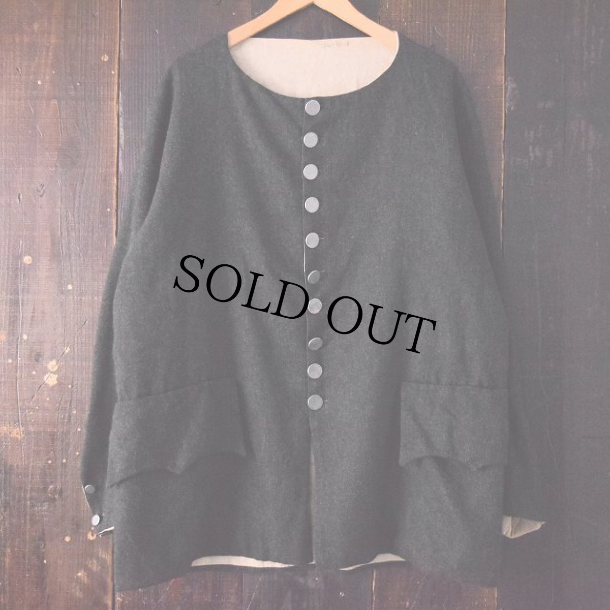 画像7: 20's〜30's EURO ウールハンターコート (7)