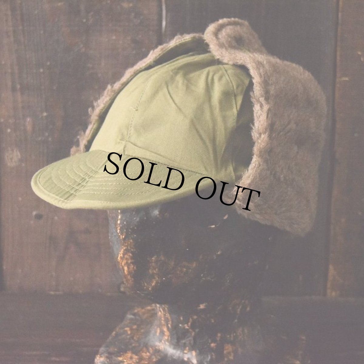 画像2: 50's US.ARMY M-51 MQ-1フィールドパイルキャップ (2)