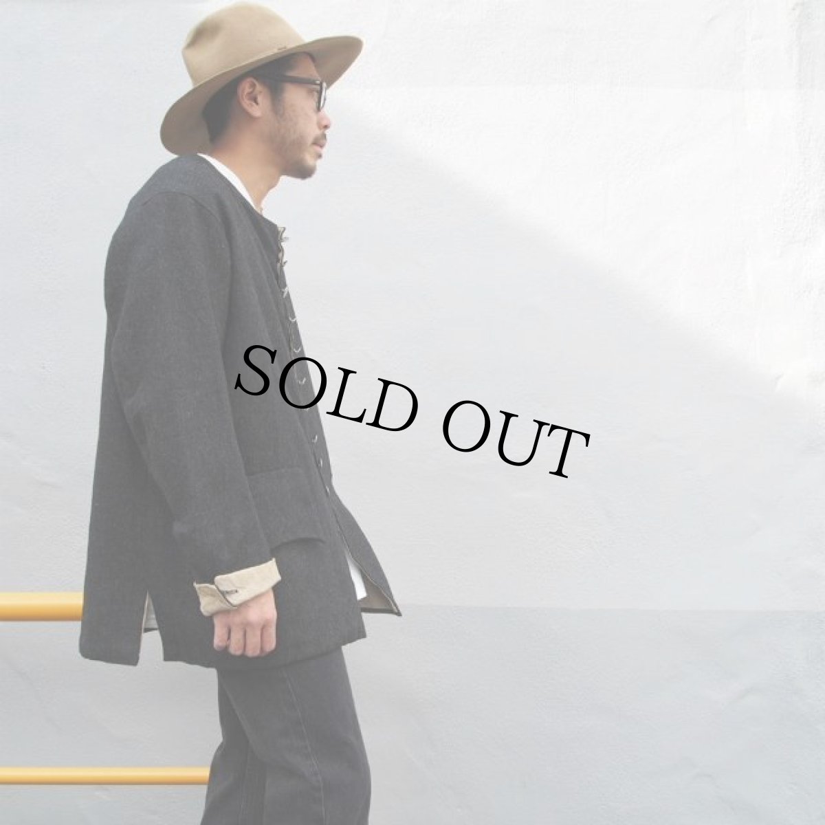 画像2: 20's〜30's EURO ウールハンターコート (2)