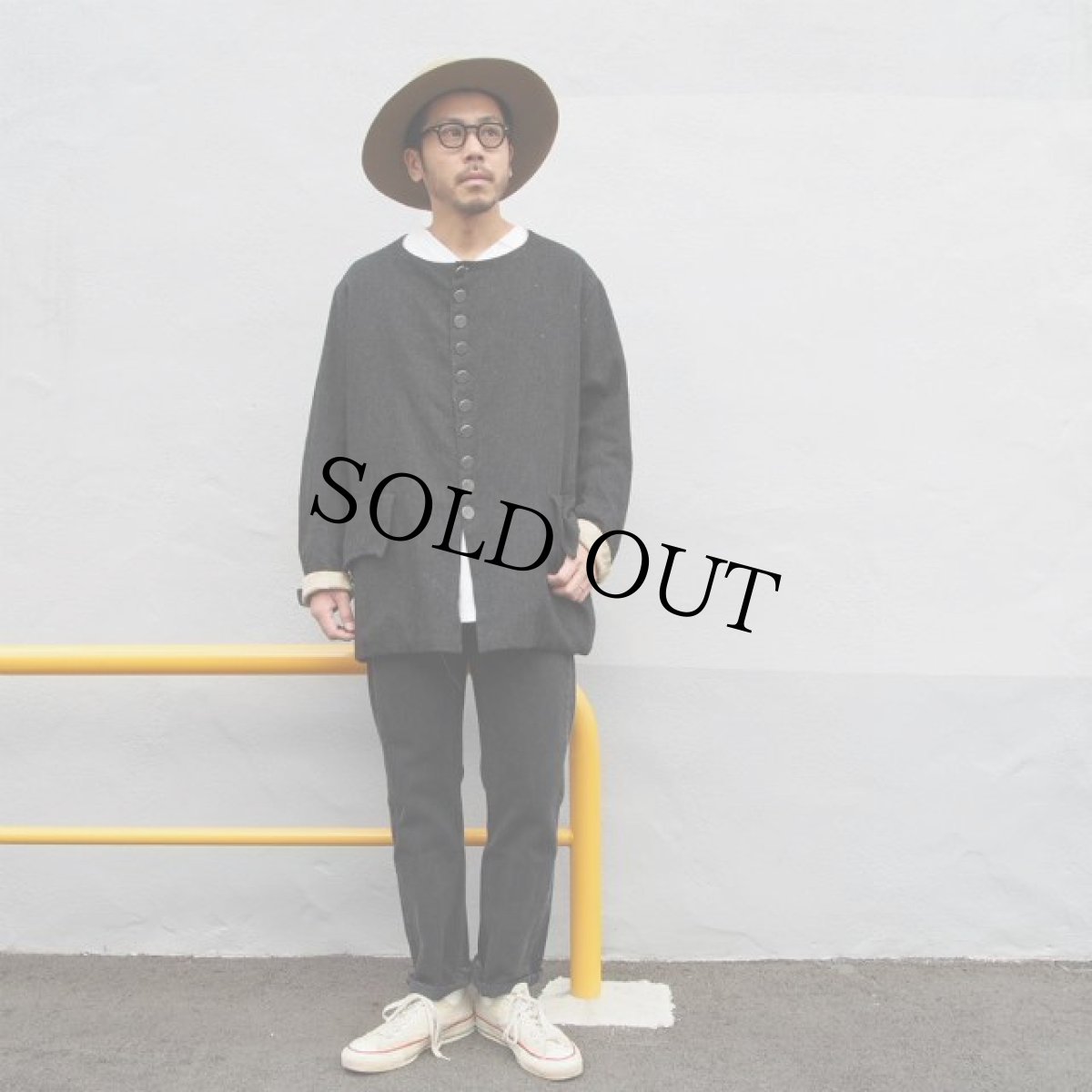 画像4: 20's〜30's EURO ウールハンターコート (4)