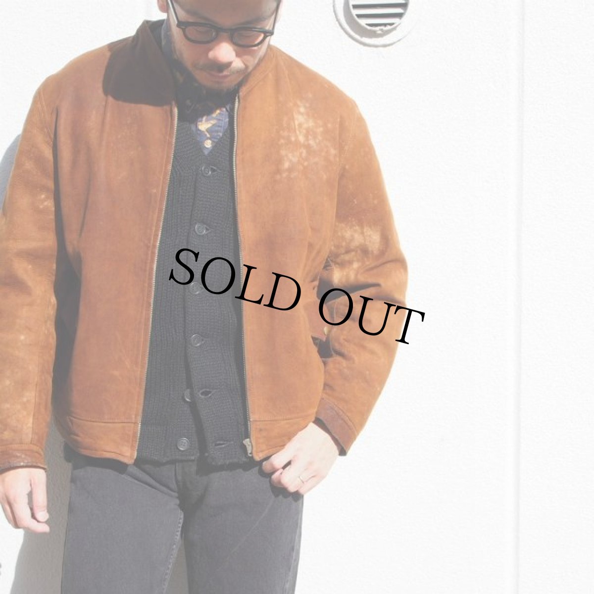 画像5: 〜30's BARRIE GLCVE & KNITTING スエードコサックレザージャケット (5)