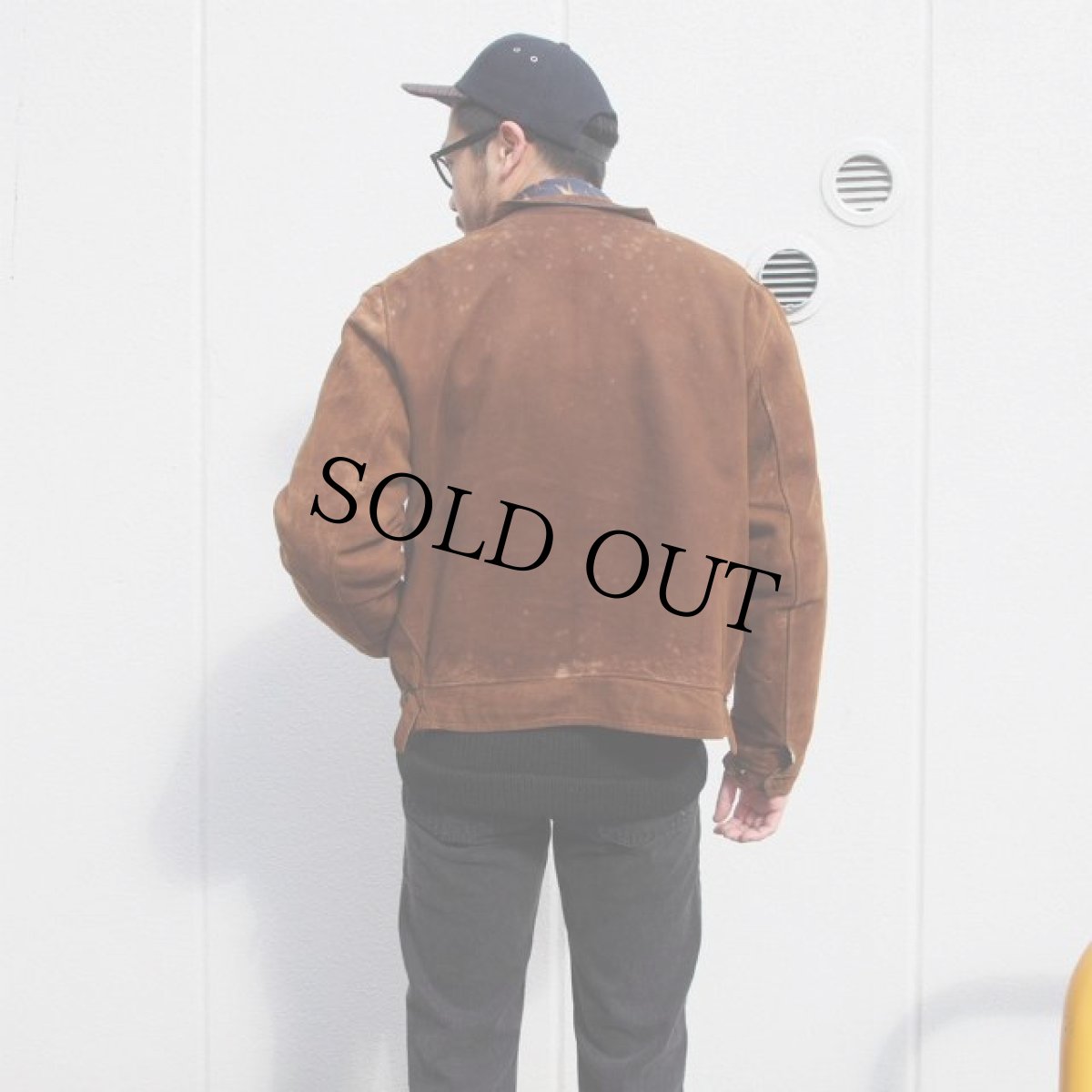 画像4: 〜30's BARRIE GLCVE & KNITTING スエードコサックレザージャケット (4)