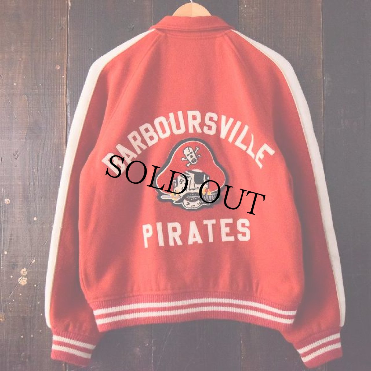 画像1: 〜70's "BARBOURSVILLE PIRATES" スタジャン (1)