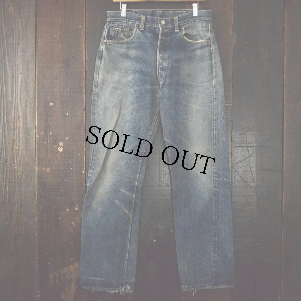 画像2: 1952-1953 LEVI'S 501XX 革パッチ (2)