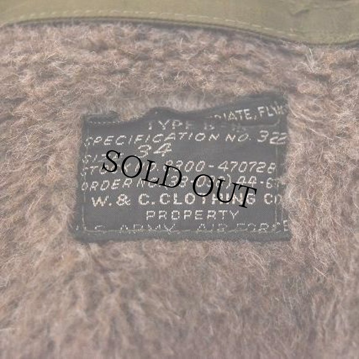 画像6: 1944 USAAF B-15 15th Bombardment Squadron レザーパッチ付き フライトジャケット (6)