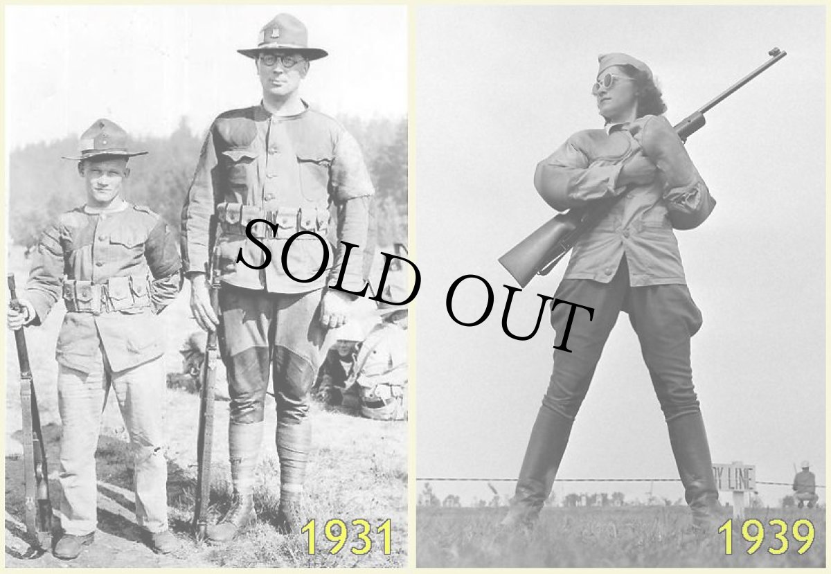 画像2: 〜30's 10-X "NATIONAL MATCHES CAMP PERRY.O" 大会パッチ付き ブラウンコットンツイル シューティングジャケット (2)