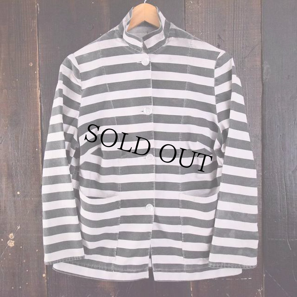 画像2: Vintage "WASHINGTON FEDERAL WORK RELEASE PROGRAM"就労外出許可ワッペン付き 囚人シャツ (2)