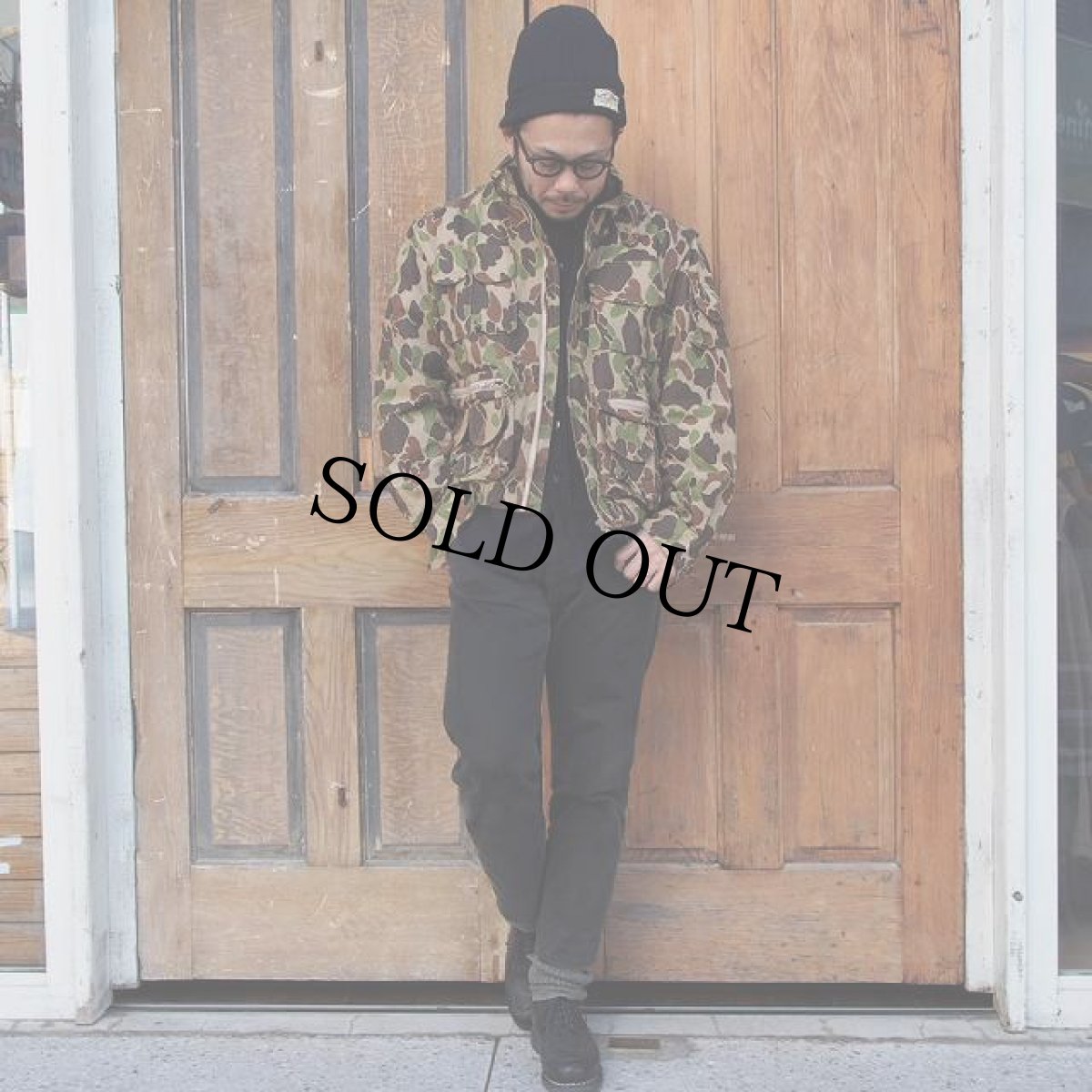 画像3: 70's〜80's Snow Goose ダックハンターカモ柄 フード付きハンティングジャケット (3)