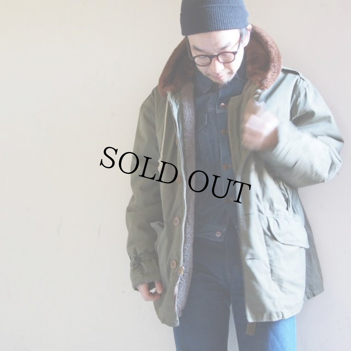 画像4: 40's USAAF TYPE B-11 フライトジャケットパーカ (4)