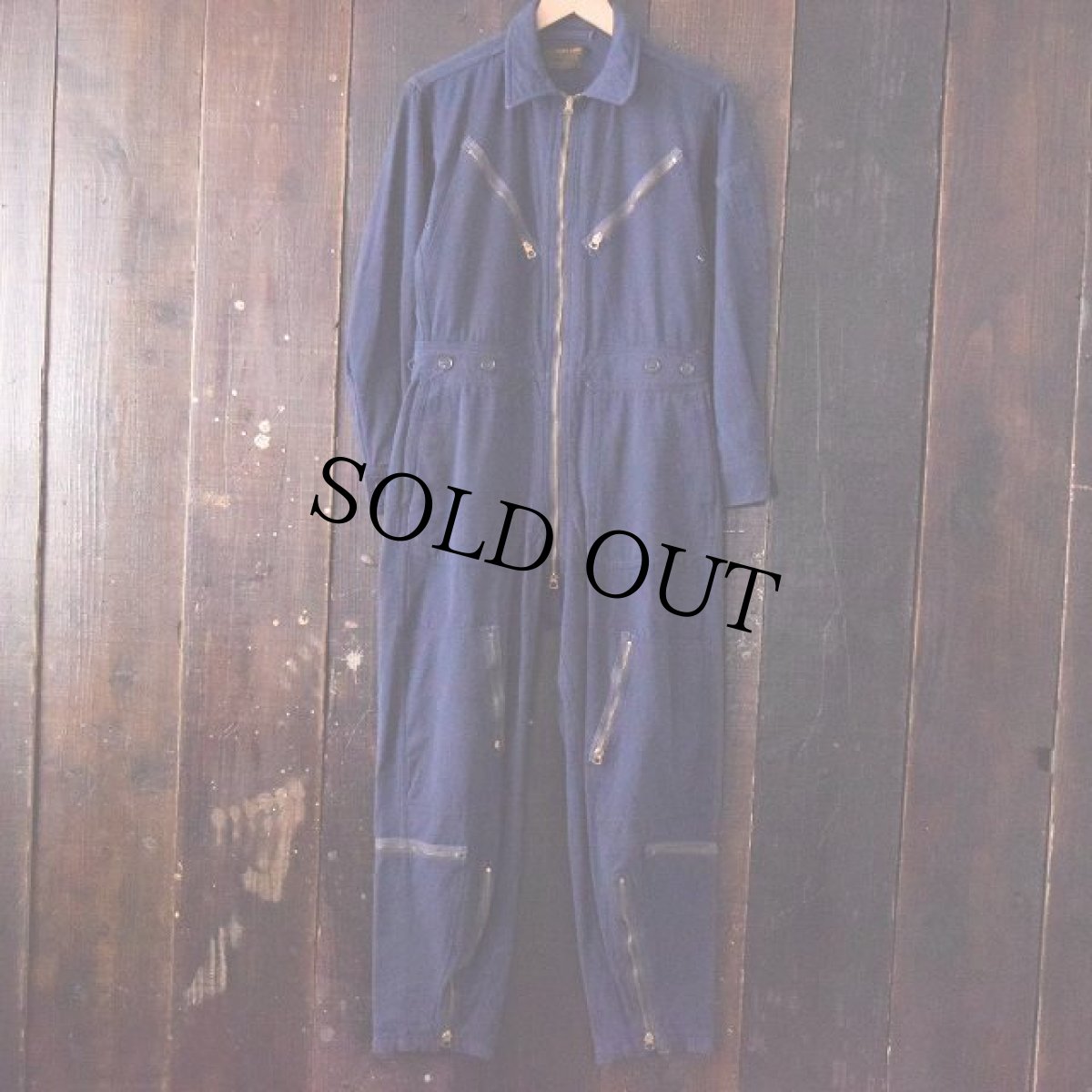 画像2: 50's US.AIRFORCE L-1A ウールフライトスーツ (2)