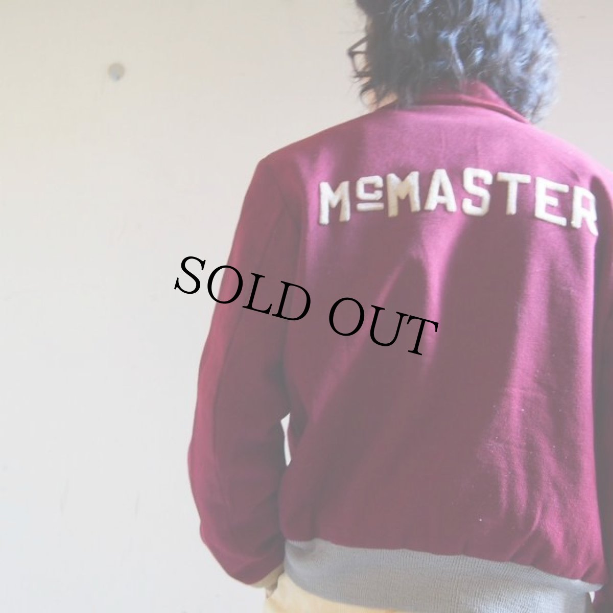 画像3: 60's Cappelli "McMASTER" メルトンボタンスタジャン (3)