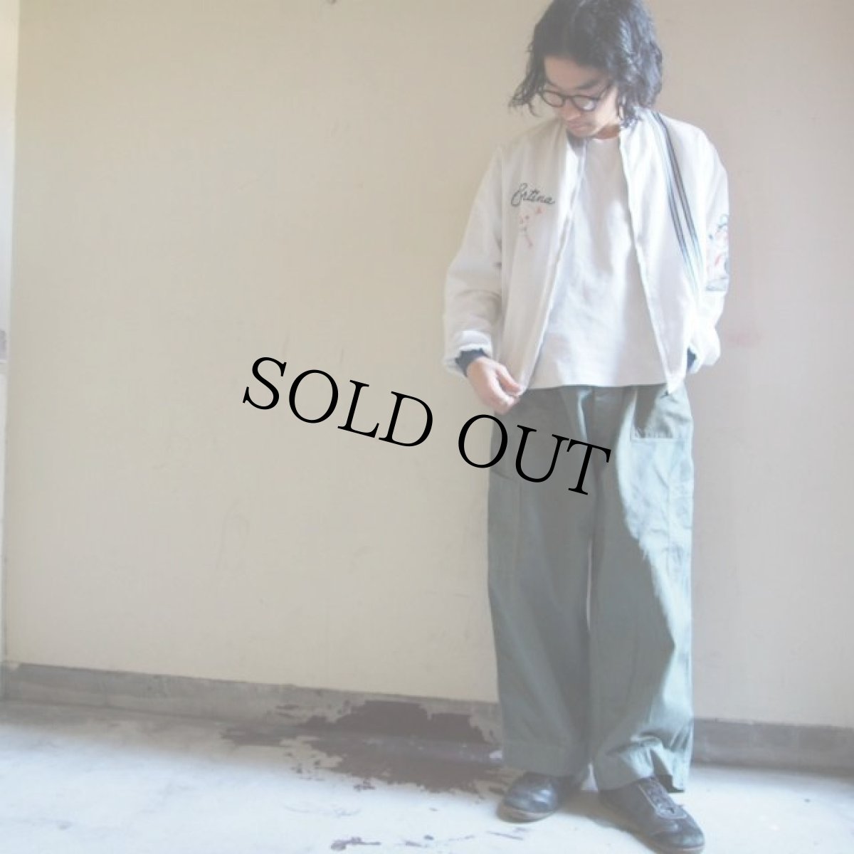 画像3: 50's US.AIRFORCE ユーティリテ―コットントラウザーズ (3)