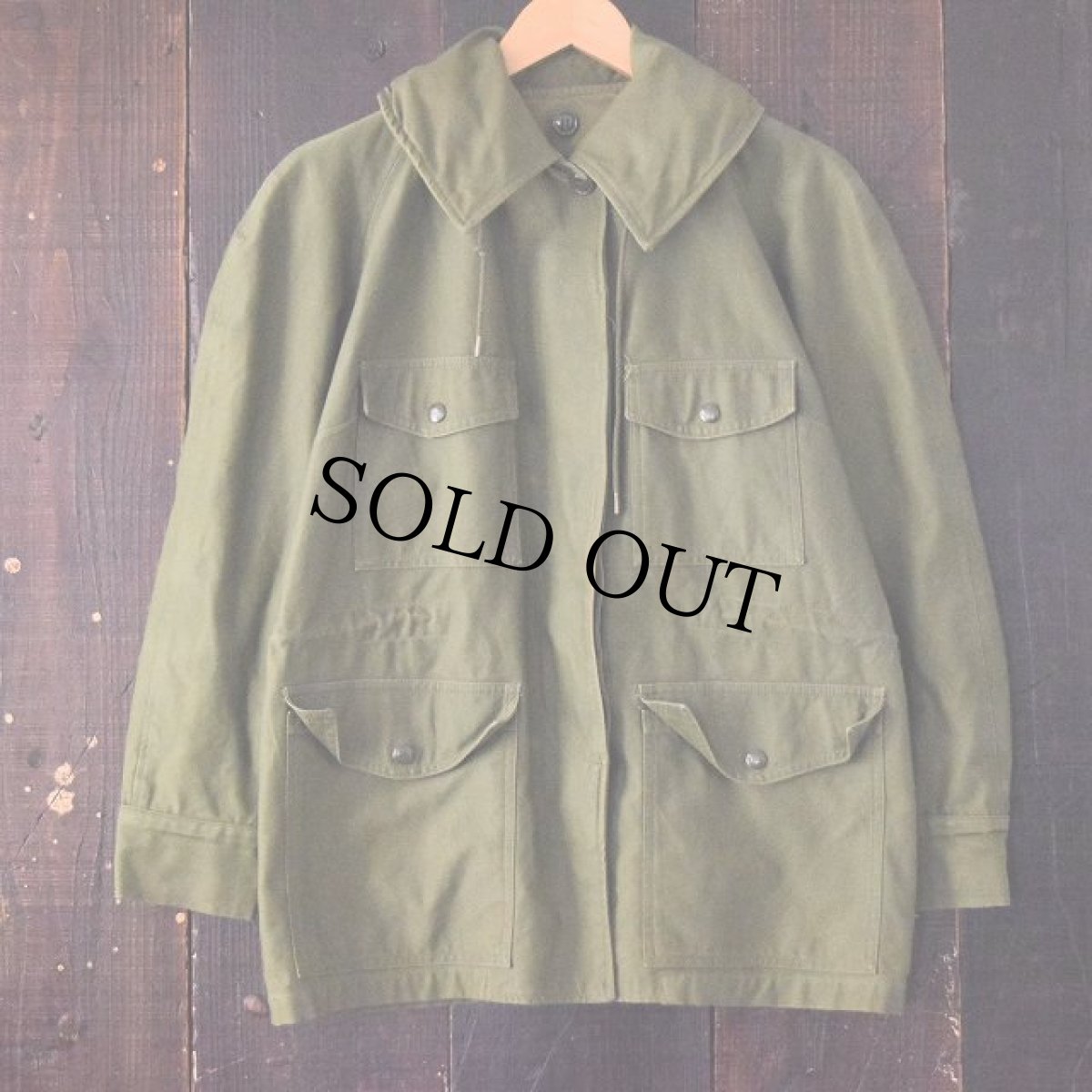 画像1: 60's USAF OG-107 "COAT WOMENS FIELD" フィールドジャケット (1)