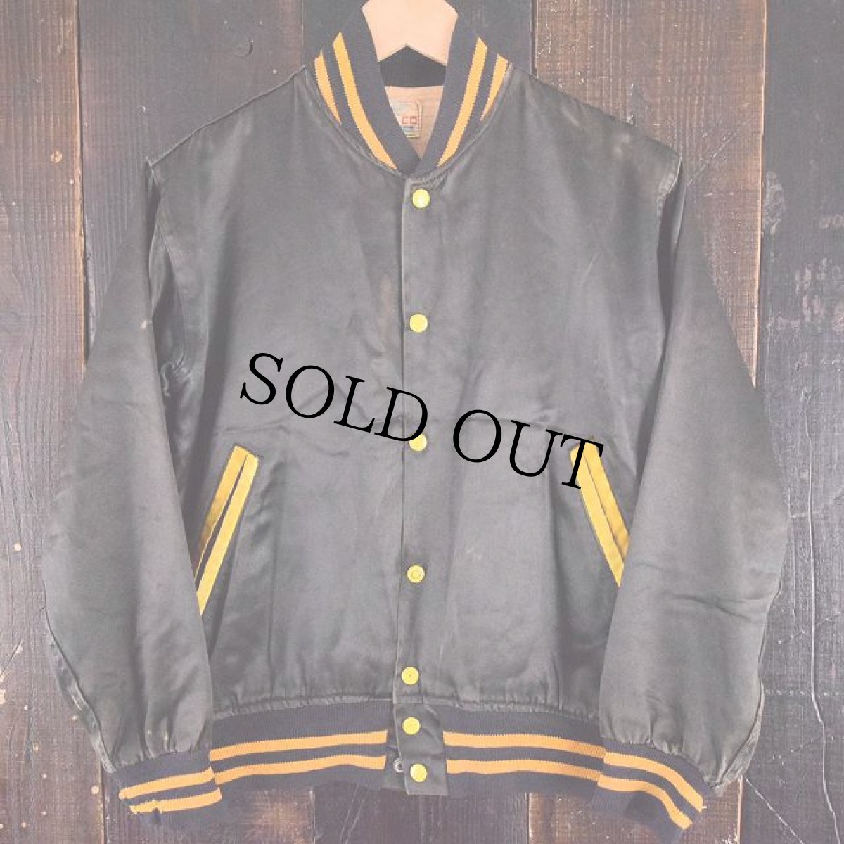 画像2: 50's FELCO "WEST POINT" サテンジャケット (2)