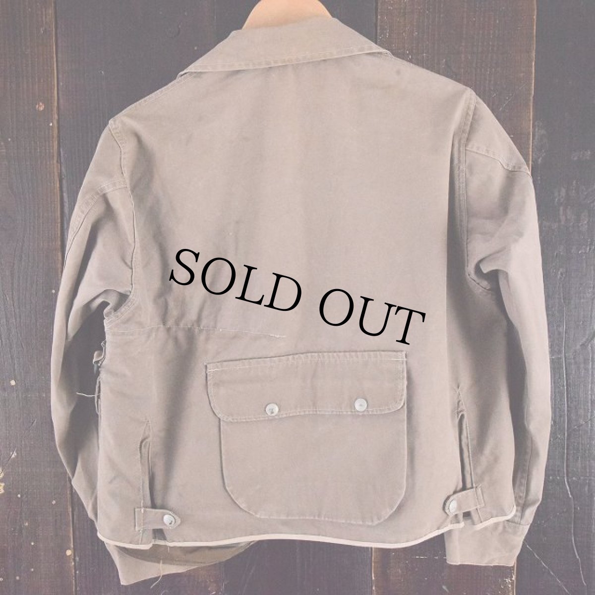 画像2: 60's MASLAND × GART BROS フィッシングジャケット (2)