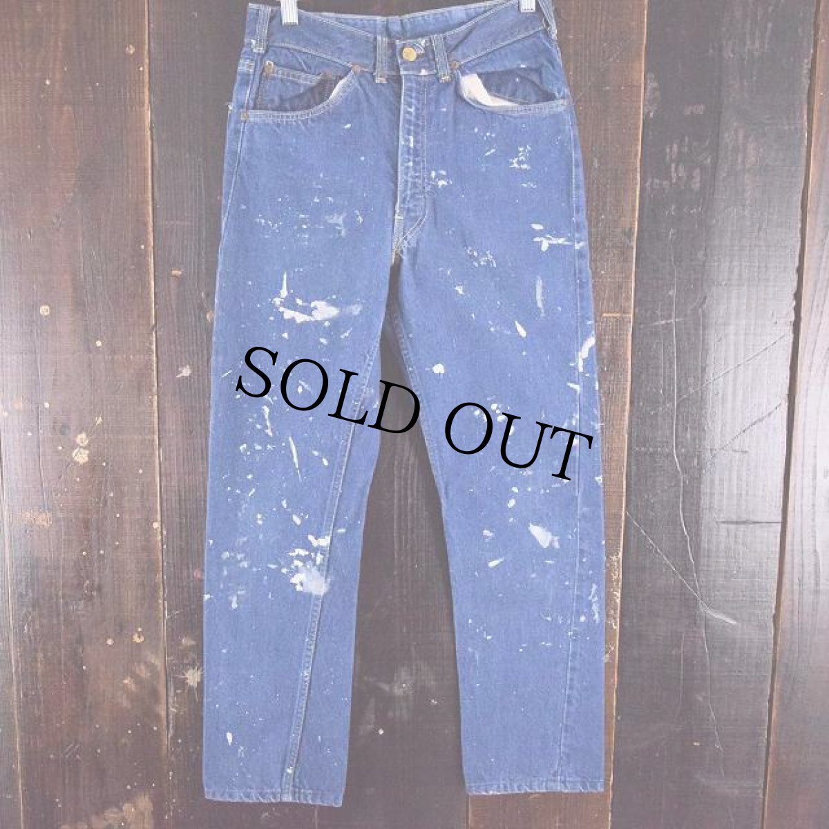 画像3: 70's BIG SMITH Buckaroo ペンキ飛び5ポケットデニムパンツ (3)