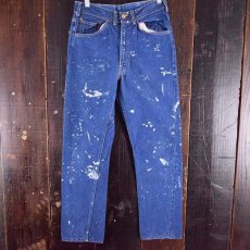 画像3: 70's BIG SMITH Buckaroo ペンキ飛び5ポケットデニムパンツ (3)