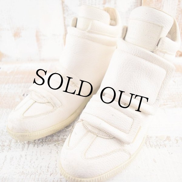 Maison Martin Margiela ベルクロハイカットスニーカー マルタン
