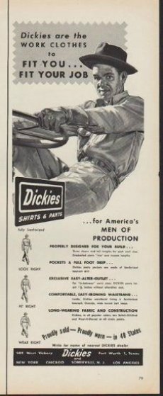 画像4: 50's Dickies デニムウエスタンシャツ (4)