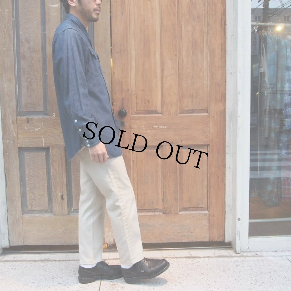 画像3: 50's Dickies デニムウエスタンシャツ (3)