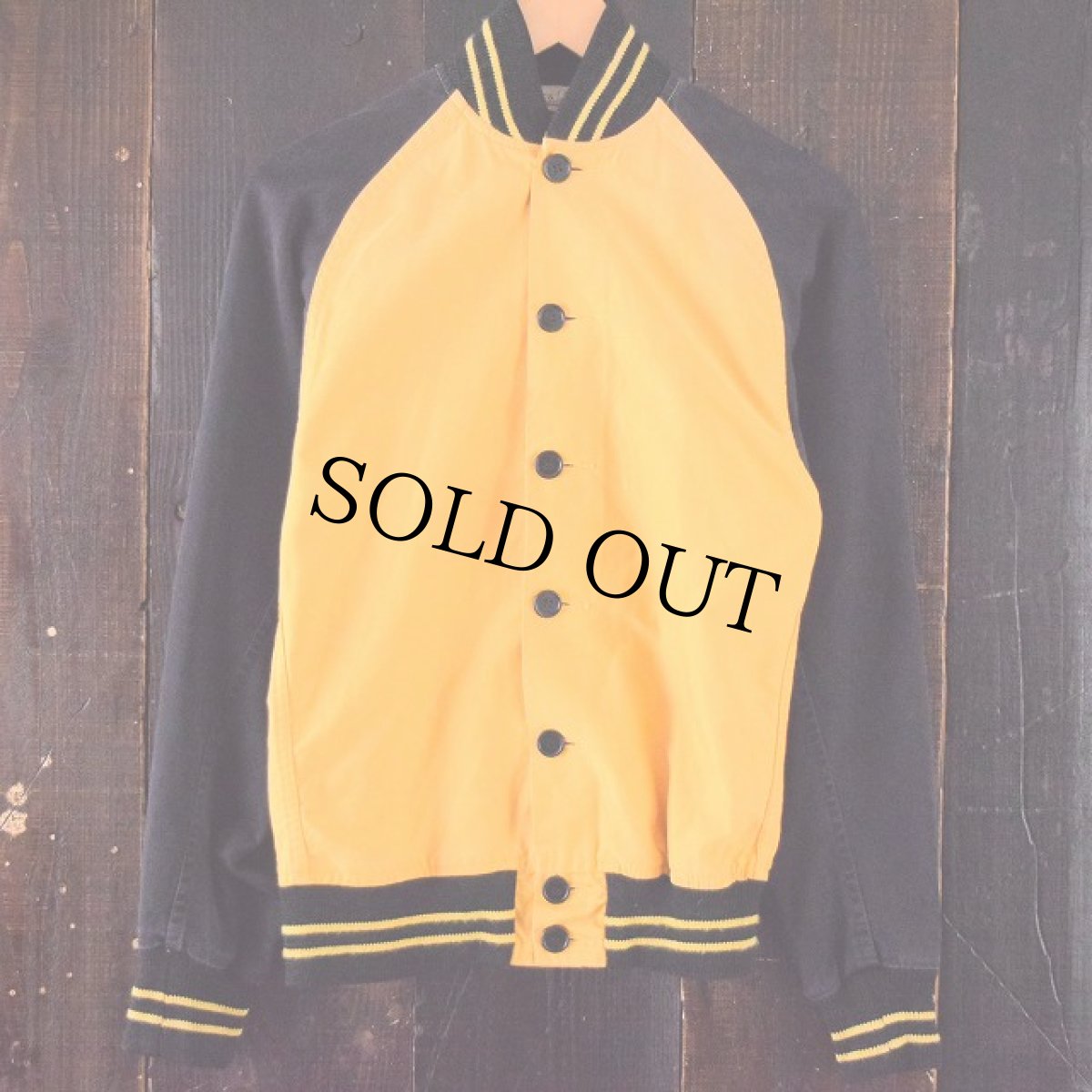 画像3: 40's LOWE & CAMPBELL コットンボタンスタジャン (3)