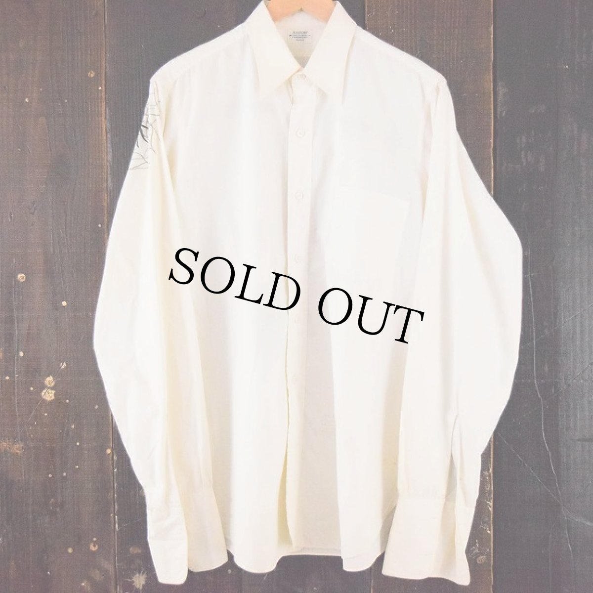 画像3: 50's〜60's ARROW CANADA製 ハンドペイント マチ付き シャツ (3)