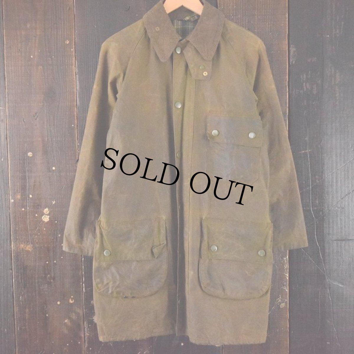 画像2: 70's BARBOUR England製 ワラントタグ Solway Zipper (2)