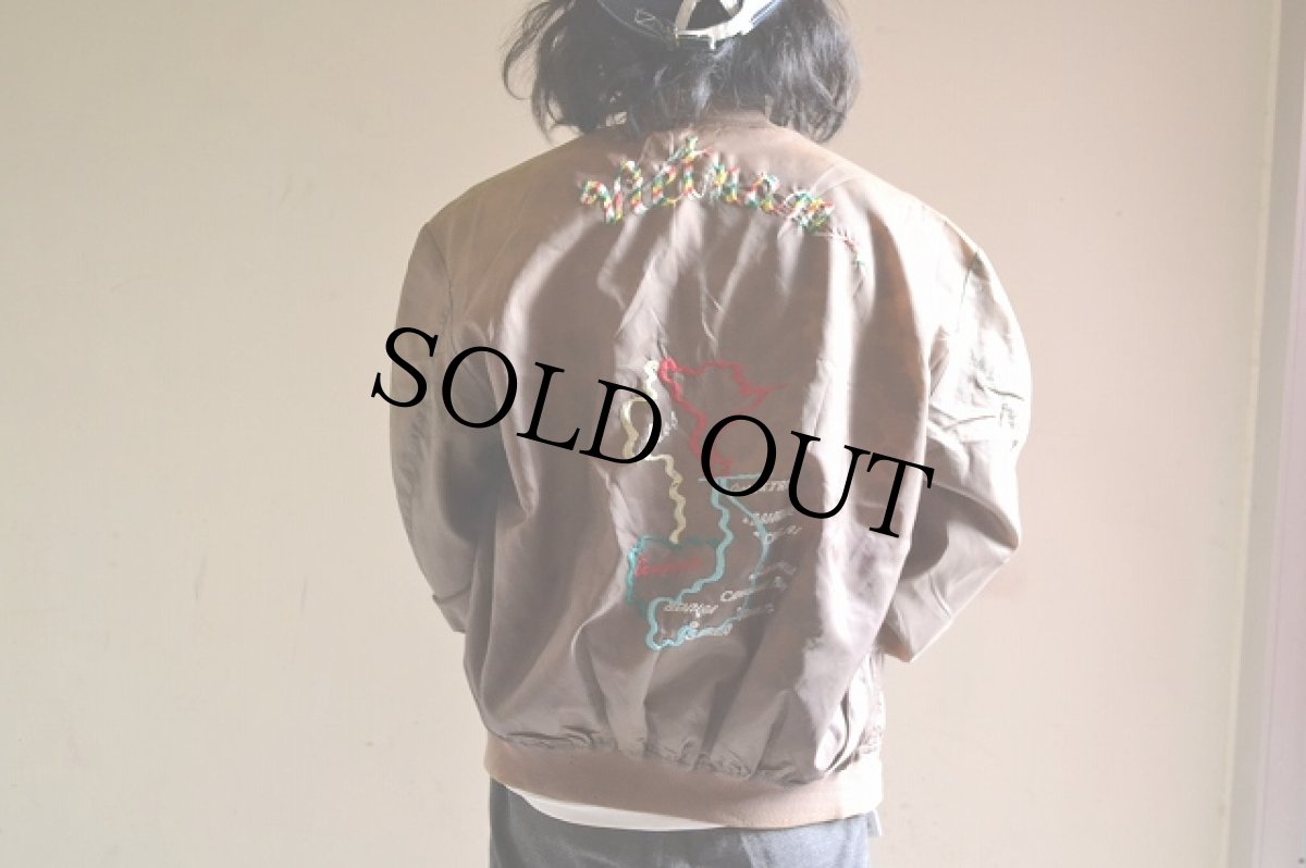 画像7: 60's〜70's QueenBee "Vietnam" リバーシブルスーベニアジャケット (7)