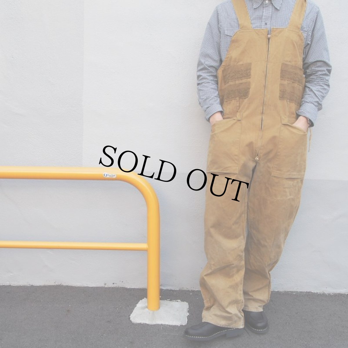 画像2: 50's AMERICAN FIELD ハンティングダックオーバーオール (2)