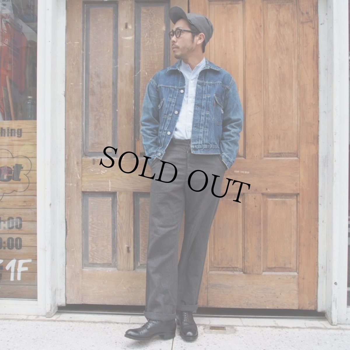 画像2: 50's LEVI'S 507XX 片面タブ 2nd (2)