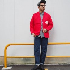 画像8: 〜40's LEVI'S モデル名不明 XX バックポケット無し リネンパッチデニムパンツ (8)