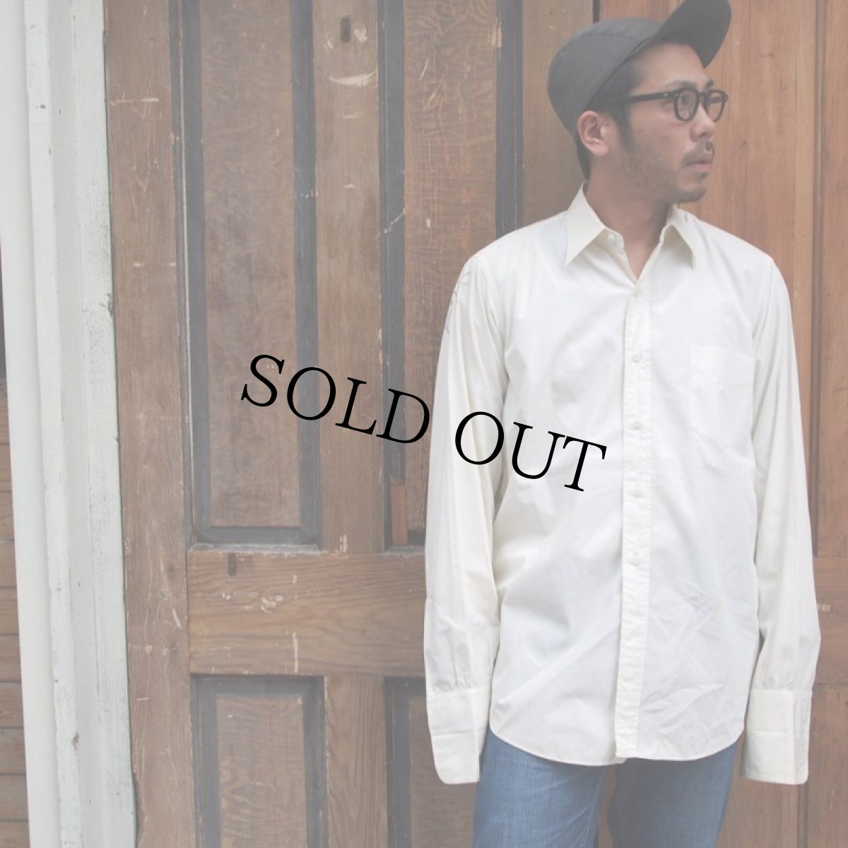 画像5: 50's〜60's ARROW CANADA製 ハンドペイント マチ付き シャツ (5)