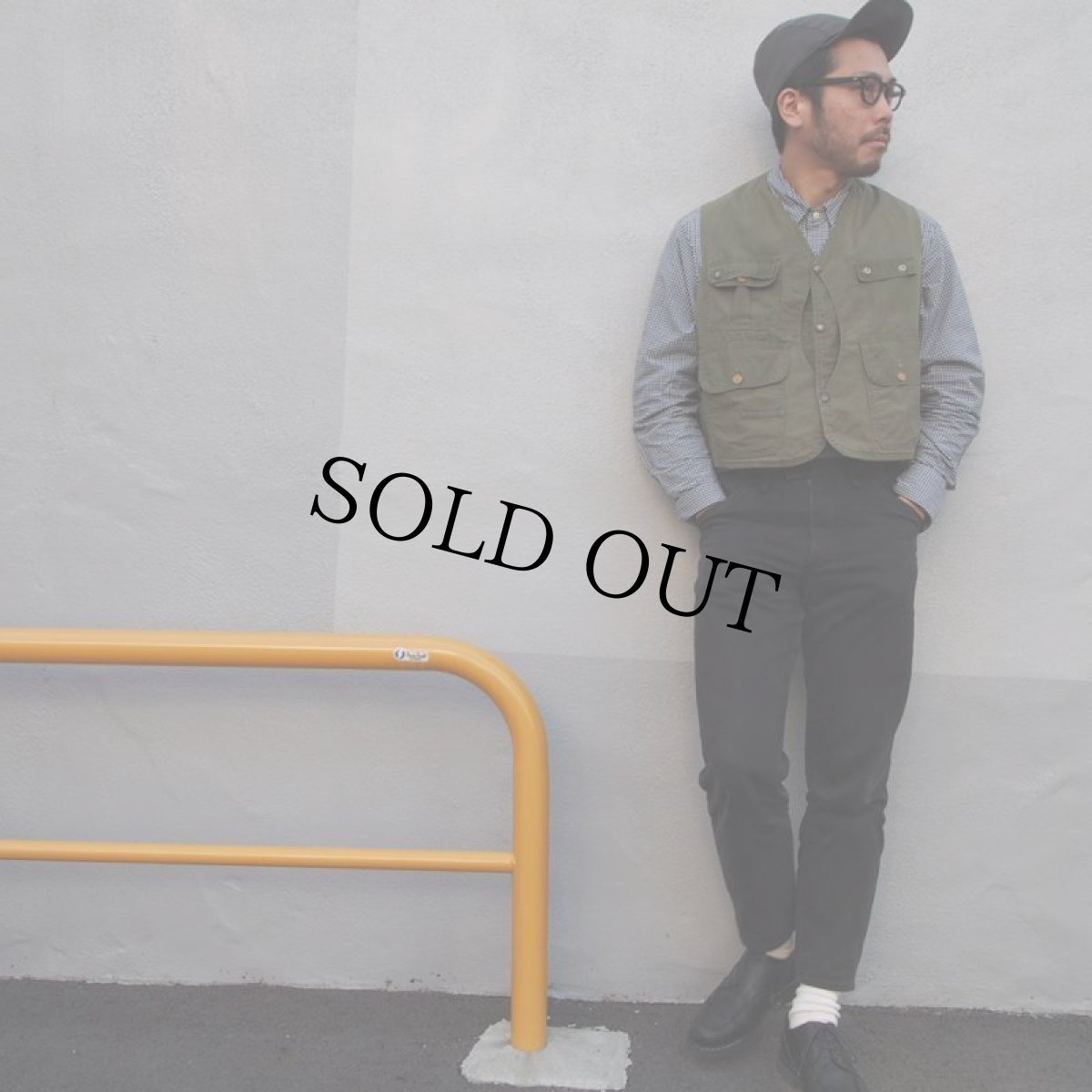 画像2: 40's J.C.Higgins ハーフムーンポケットフィッシングベスト (2)