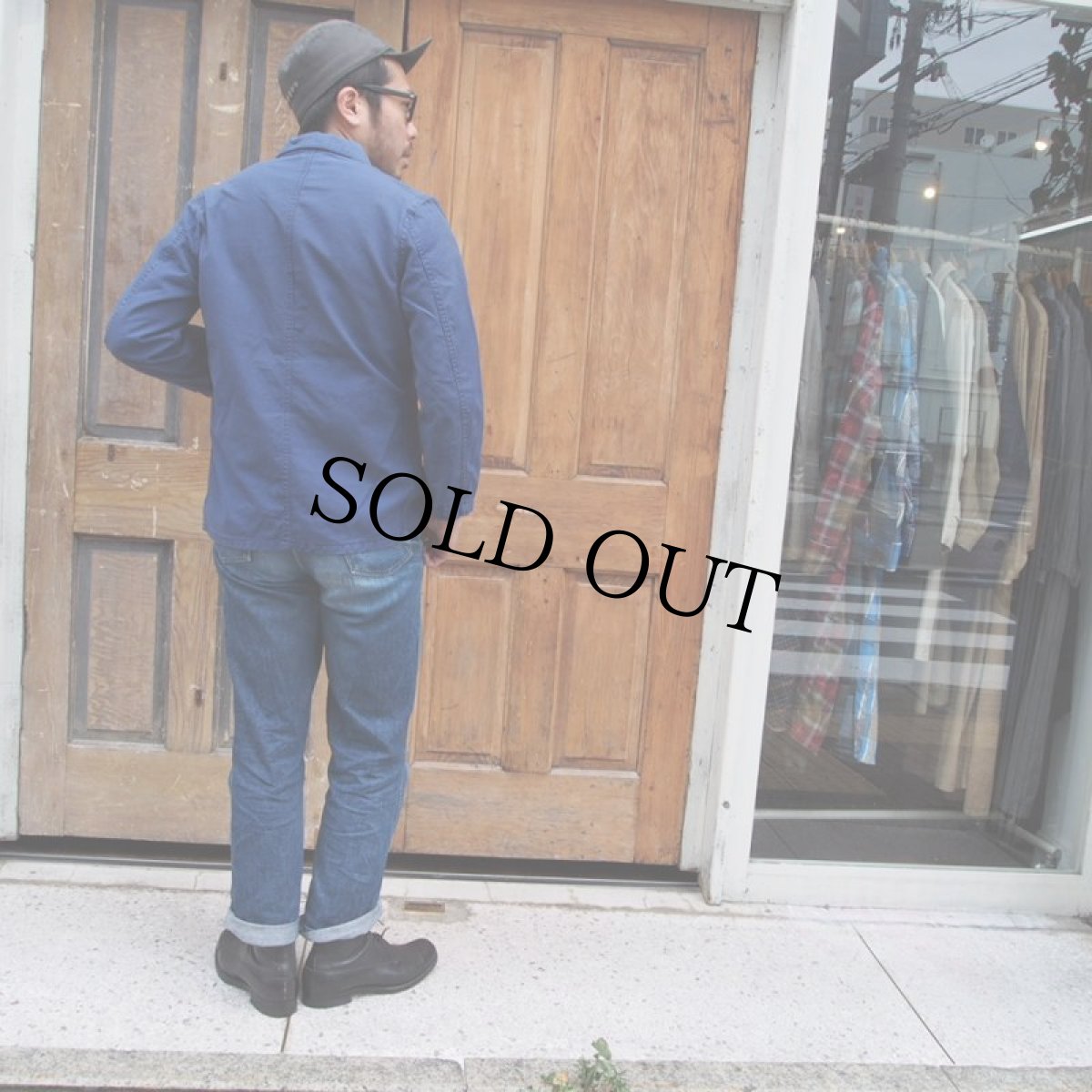 画像4: 50's〜 3ボタンカレッジコットンジャケット (4)