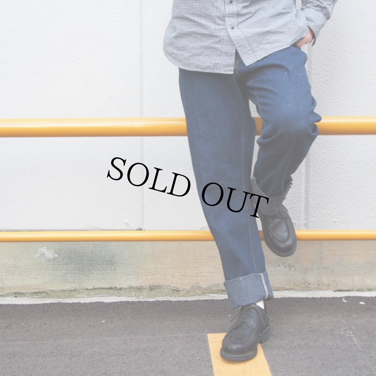 画像5: 〜40's LEVI'S モデル名不明 XX バックポケット無し リネンパッチデニムパンツ (5)