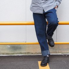 画像5: 〜40's LEVI'S モデル名不明 XX バックポケット無し リネンパッチデニムパンツ (5)