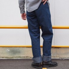 画像6: 〜40's LEVI'S モデル名不明 XX バックポケット無し リネンパッチデニムパンツ (6)