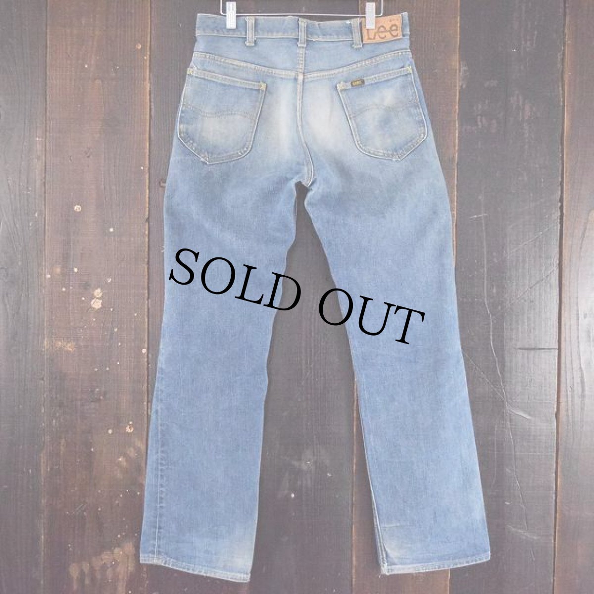 画像2: 70's Lee 101Z 黒サイド 耳付き (2)