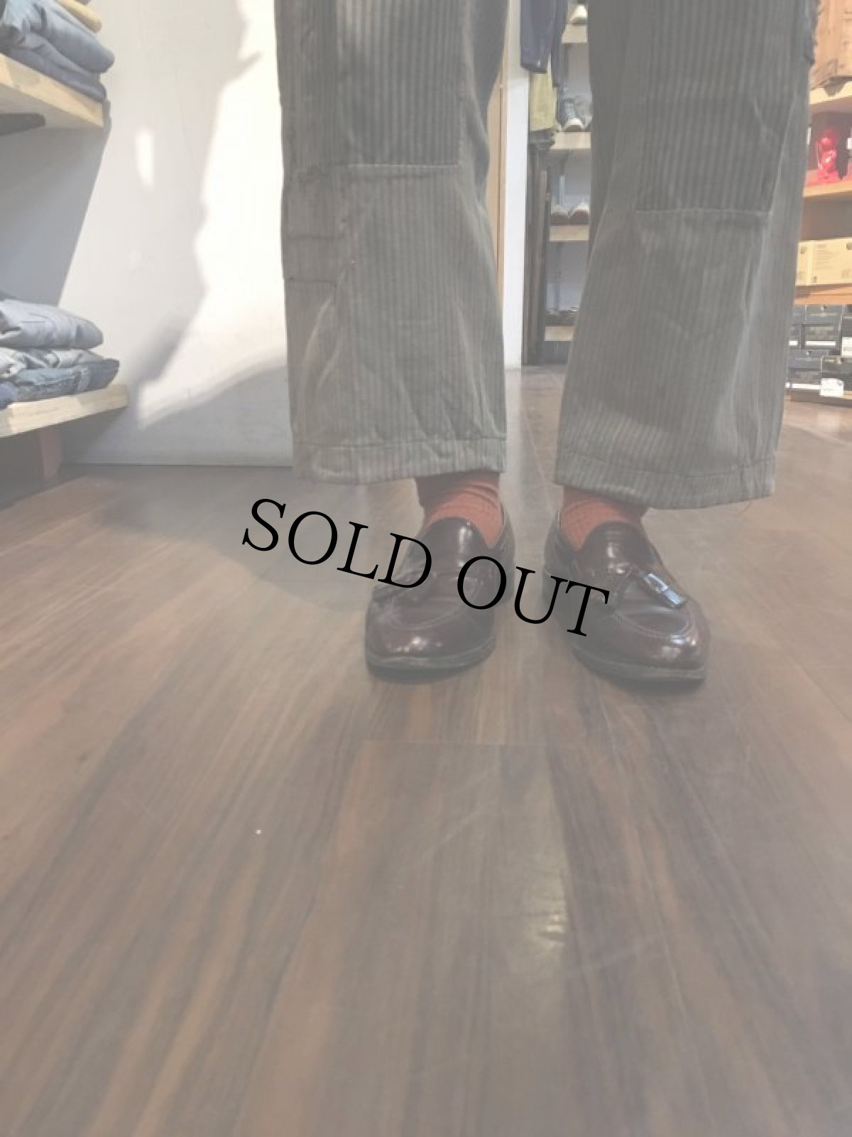 画像6: VINTAGE EURO 2本針シンチバック付きワークパンツ (6)