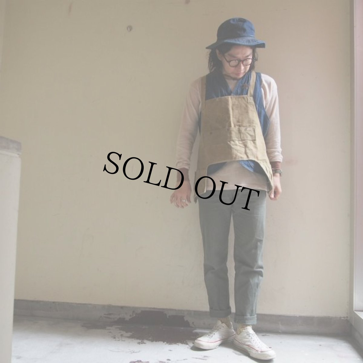 画像3: 40's US.MILITARY TYPE-B2 メカニックエプロン (3)