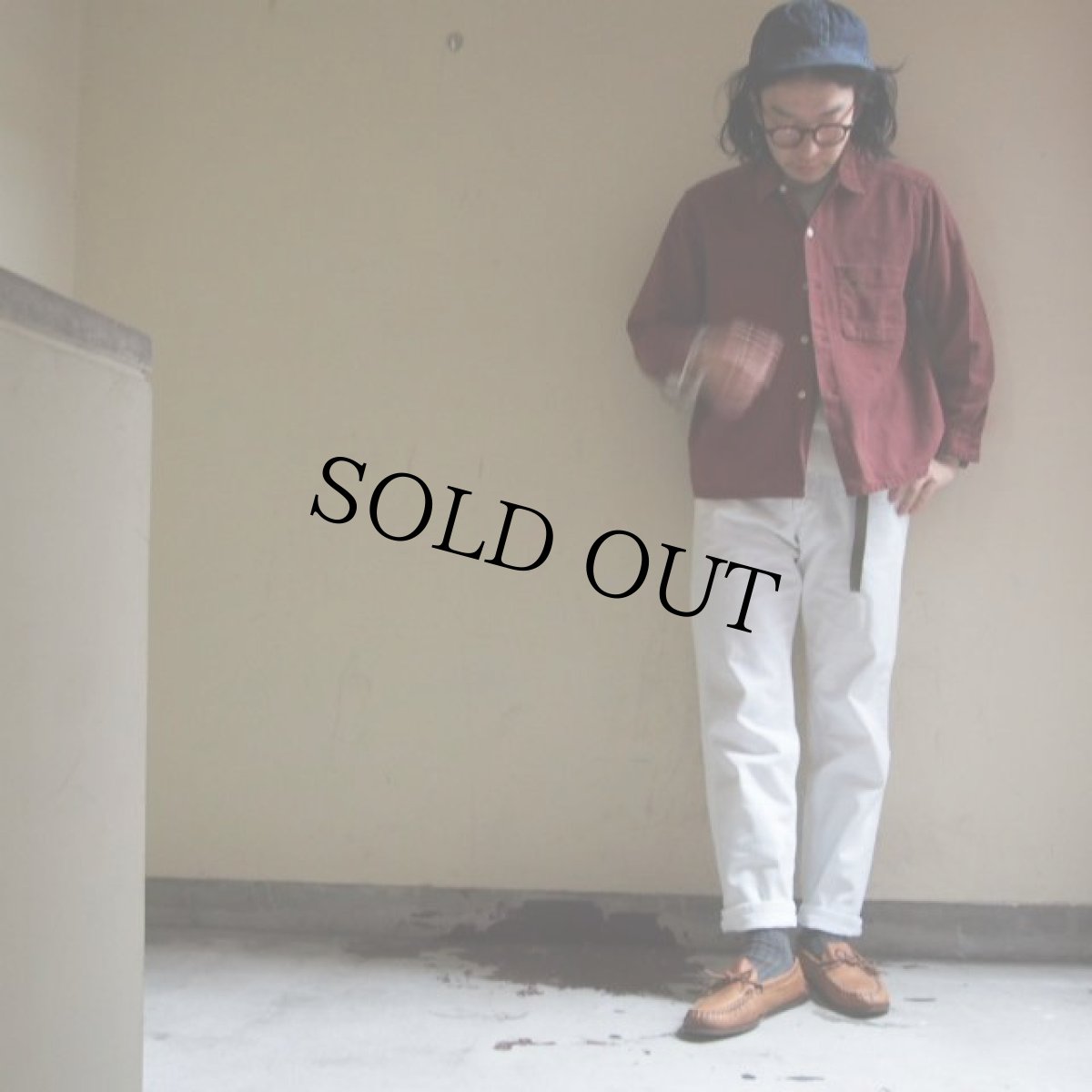 画像2: 60's Lee Leens テーパードホワイトデニムパンツ W31 (2)