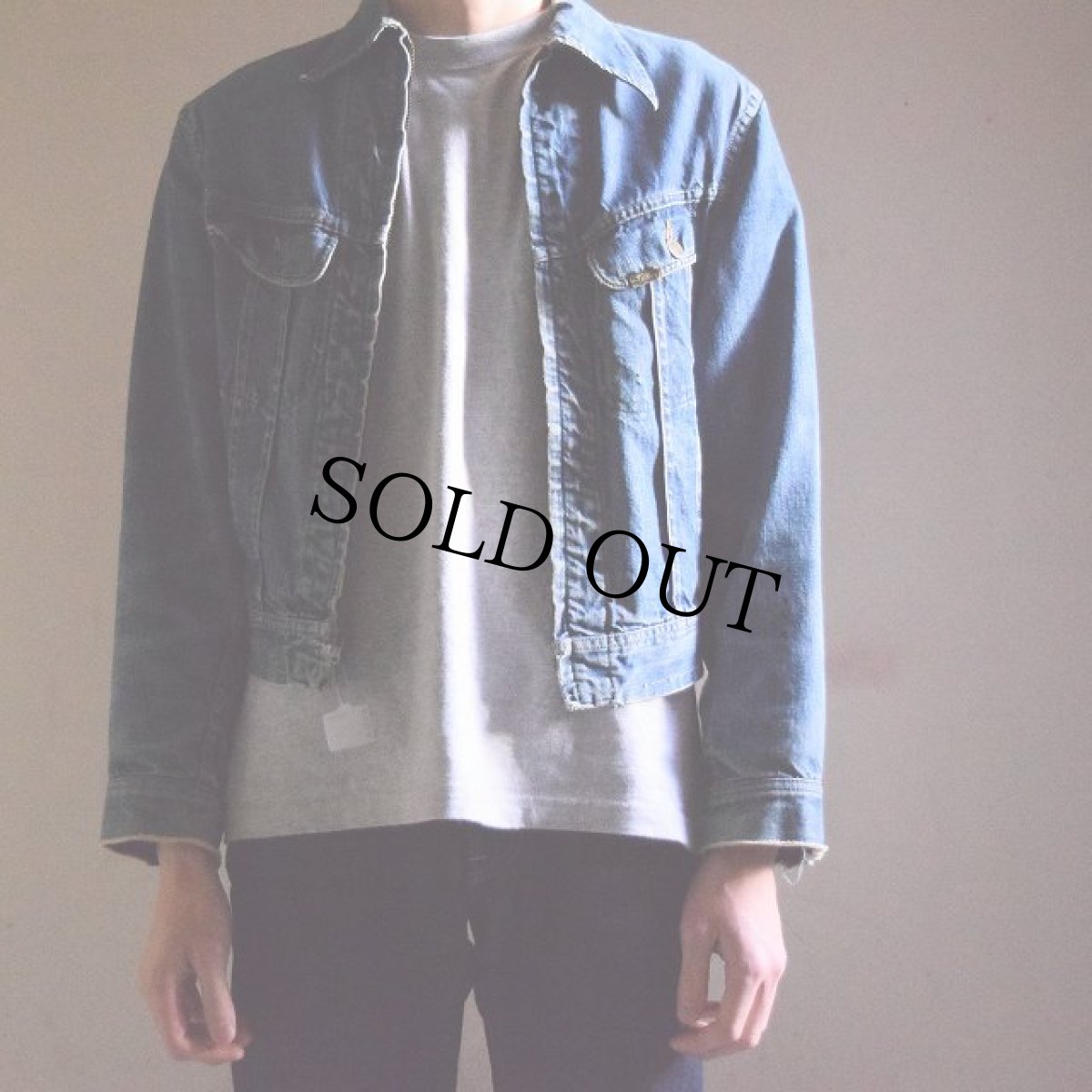 画像2: 50's Lee 109LJ-Y 裏地付きデニムジャケット (2)