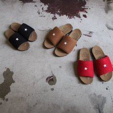 画像4: NEXUSVII "TROPICAL FIELD SLIPPERS / STAR" RED (4)