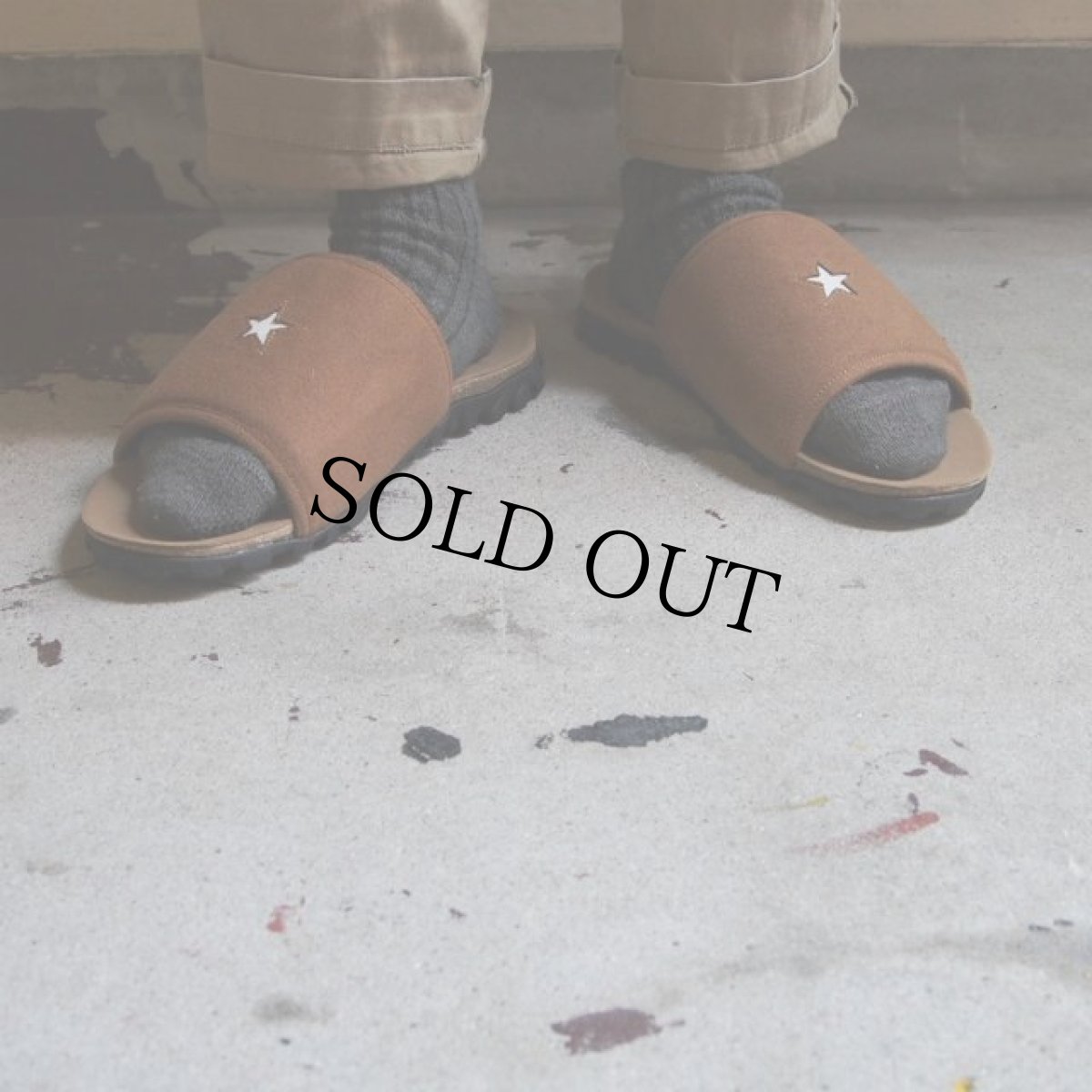 画像3: NEXUSVII "TROPICAL FIELD SLIPPERS / STAR" BROWN (3)
