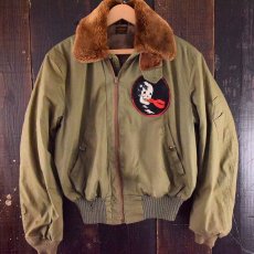 画像1: 40's US.ARMY AIR FORCE B-15 CIVILIAN FLIGHT JACKET (1)