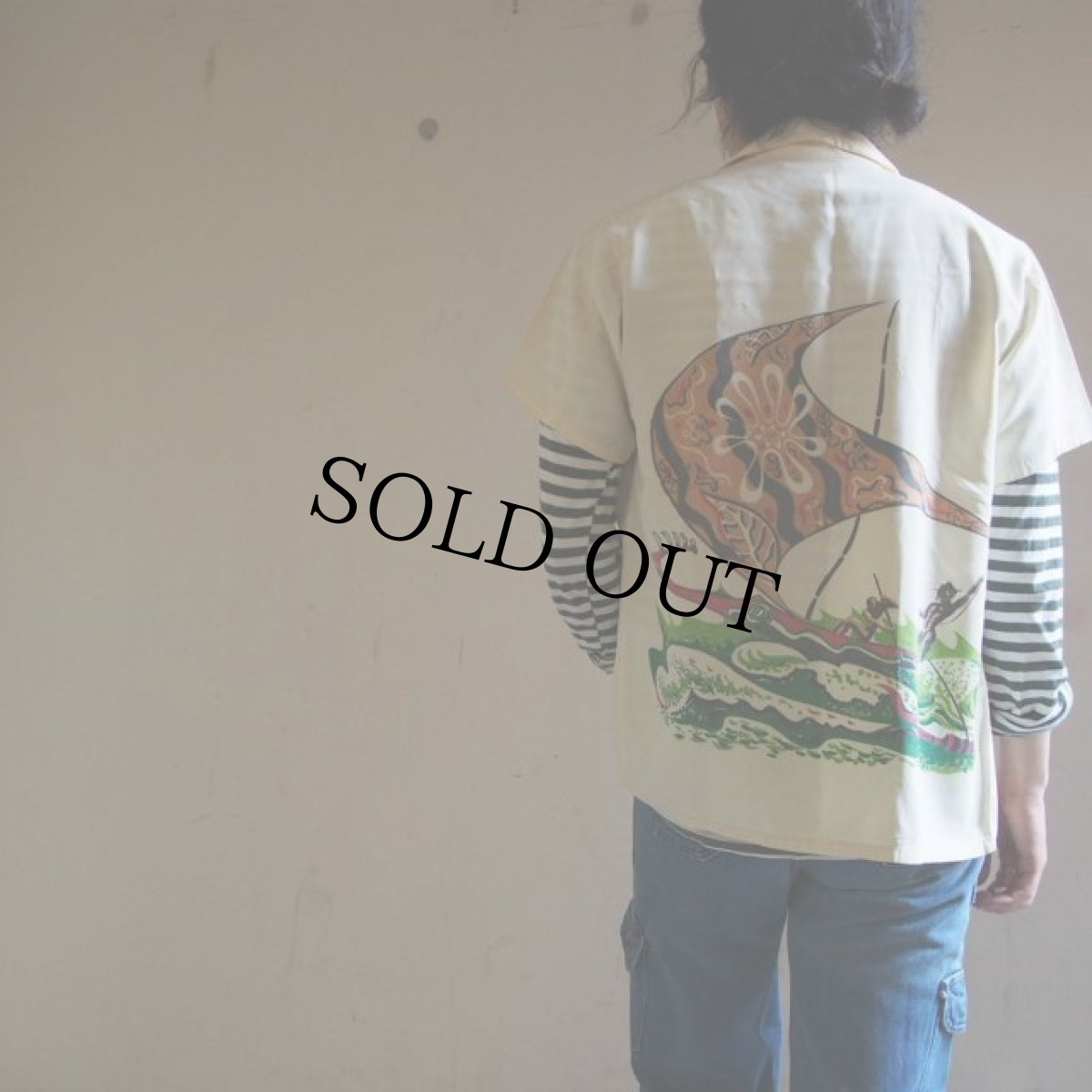 画像3: 50's CAMPUS ハワイアンシャツ (3)