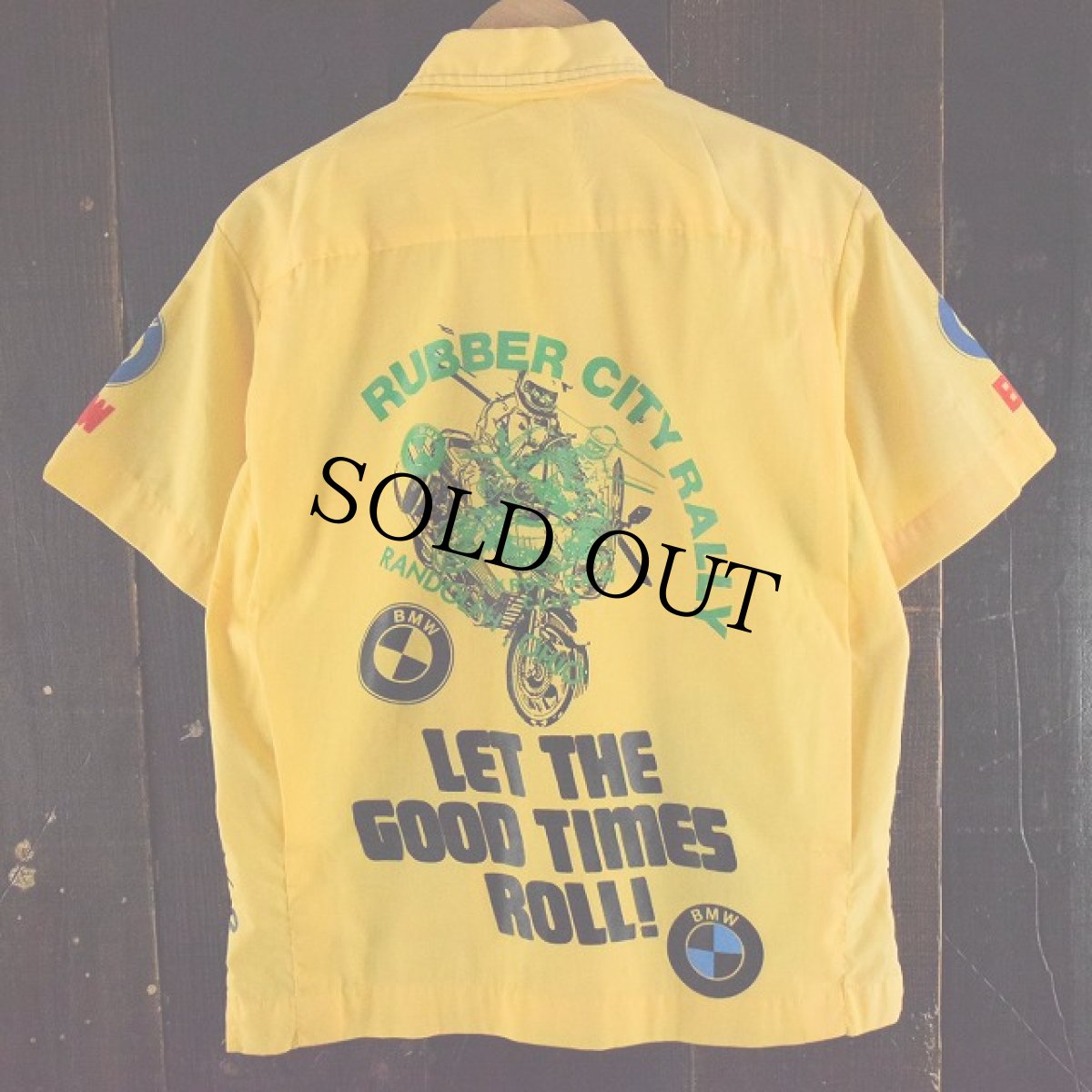 画像2: 70's HILTON BMW 試し刷りレーシングシャツ (2)