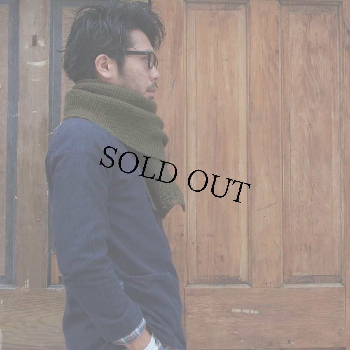 画像4: 40's AMERICAN RED CROSS ウールマフラー (4)