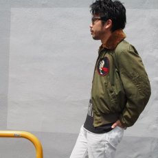 画像4: 40's US.ARMY AIR FORCE B-15 CIVILIAN FLIGHT JACKET (4)