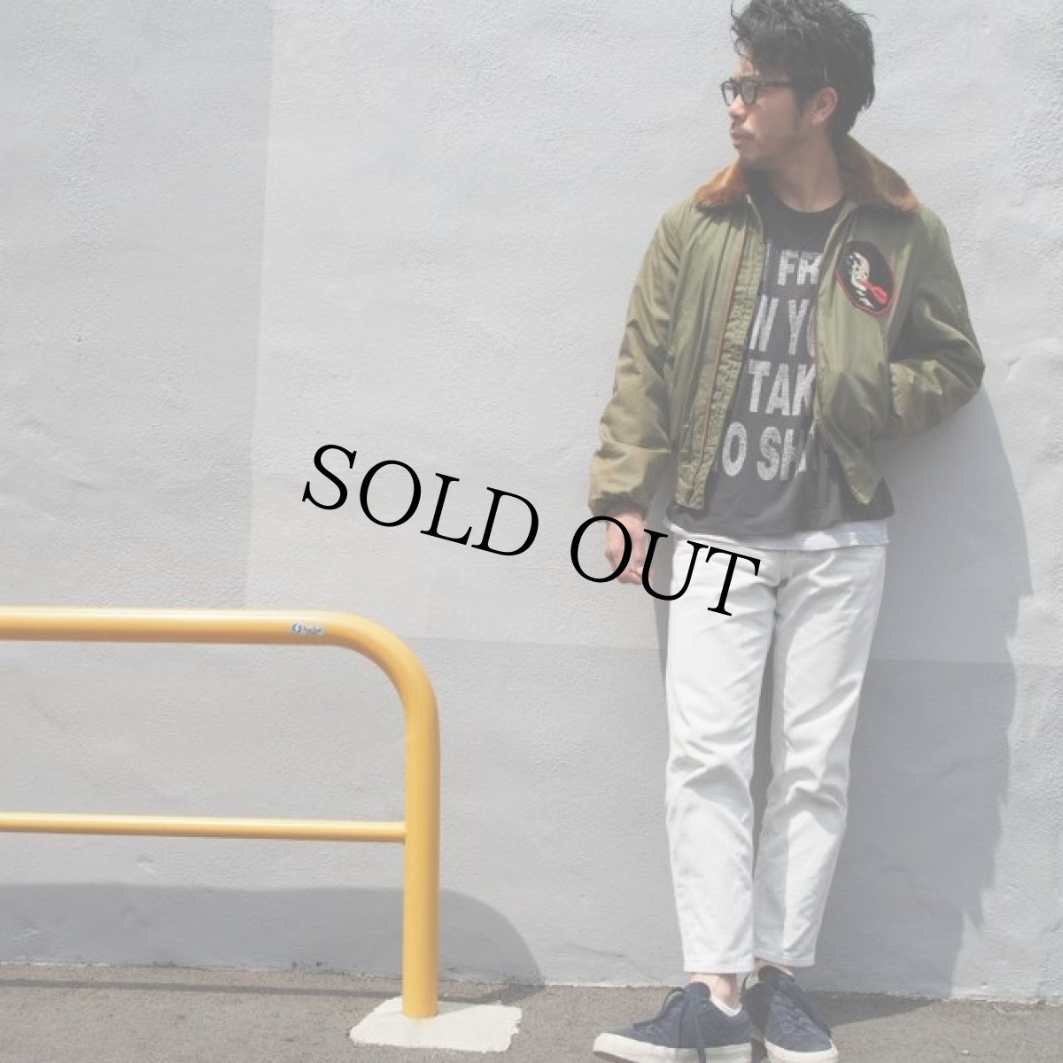 画像2: 40's US.ARMY AIR FORCE B-15 CIVILIAN FLIGHT JACKET (2)